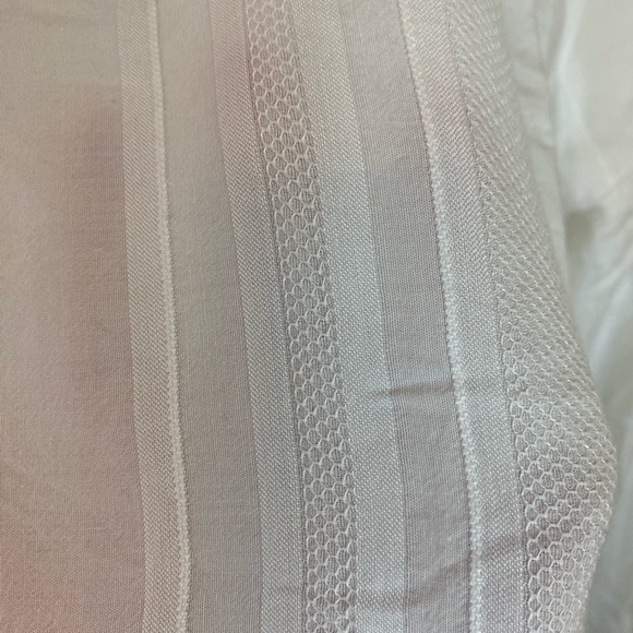 Anthropologie Cloth and Stone Textured White Off Shoulder Top - Picture 8 of 9